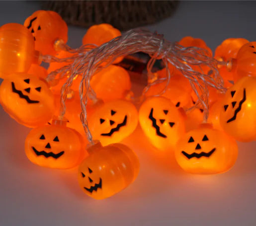 LED Pumpkin Lantern String Lights