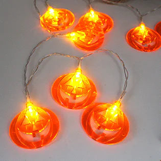 LED Pumpkin Lantern String Lights