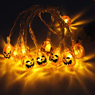 LED Pumpkin Lantern String Lights